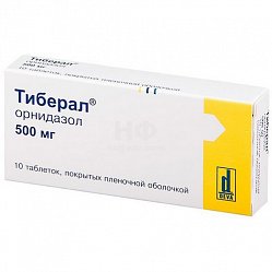Тиберал таб п/пл/о 500 мг №10