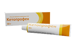 Кетопрофен гель д/нар прим 2.5 % 30 г (инд уп-ка)
