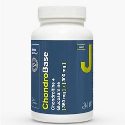 Хондроитин + Глюкозамин ChondroBase капс 300мг+360 мг №90 Elentra Nutrition БАД