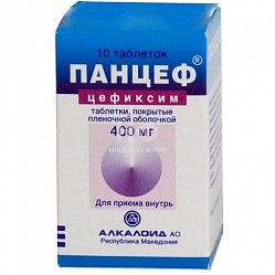 Панцеф таб п/пл/о 400 мг №10