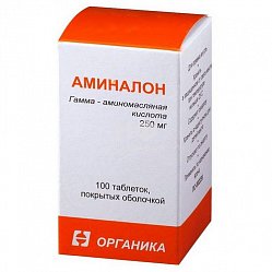 Аминалон таб п/пл/о 250 мг №100