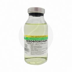 Левофлоксацин р-р д/инф 5 мг/мл 100 мл №35 (фл)