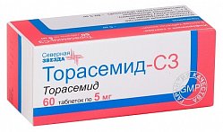 Торасемид СЗ таб 5 мг №60