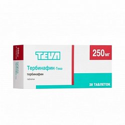 Тербинафин Тева таб 250 мг №28