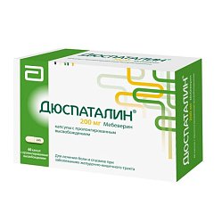 Дюспаталин капс с пролонг высв 200 мг №60