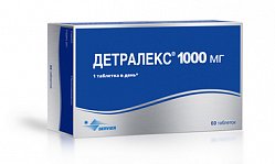 Детралекс таб п/пл/о 1000 мг №60